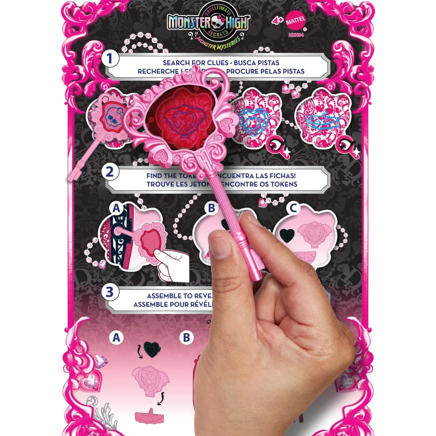 MONSTER HIGH SKULLTIMATE SECRETS PAPUSA DRACULAURA, MONSTER HIGH