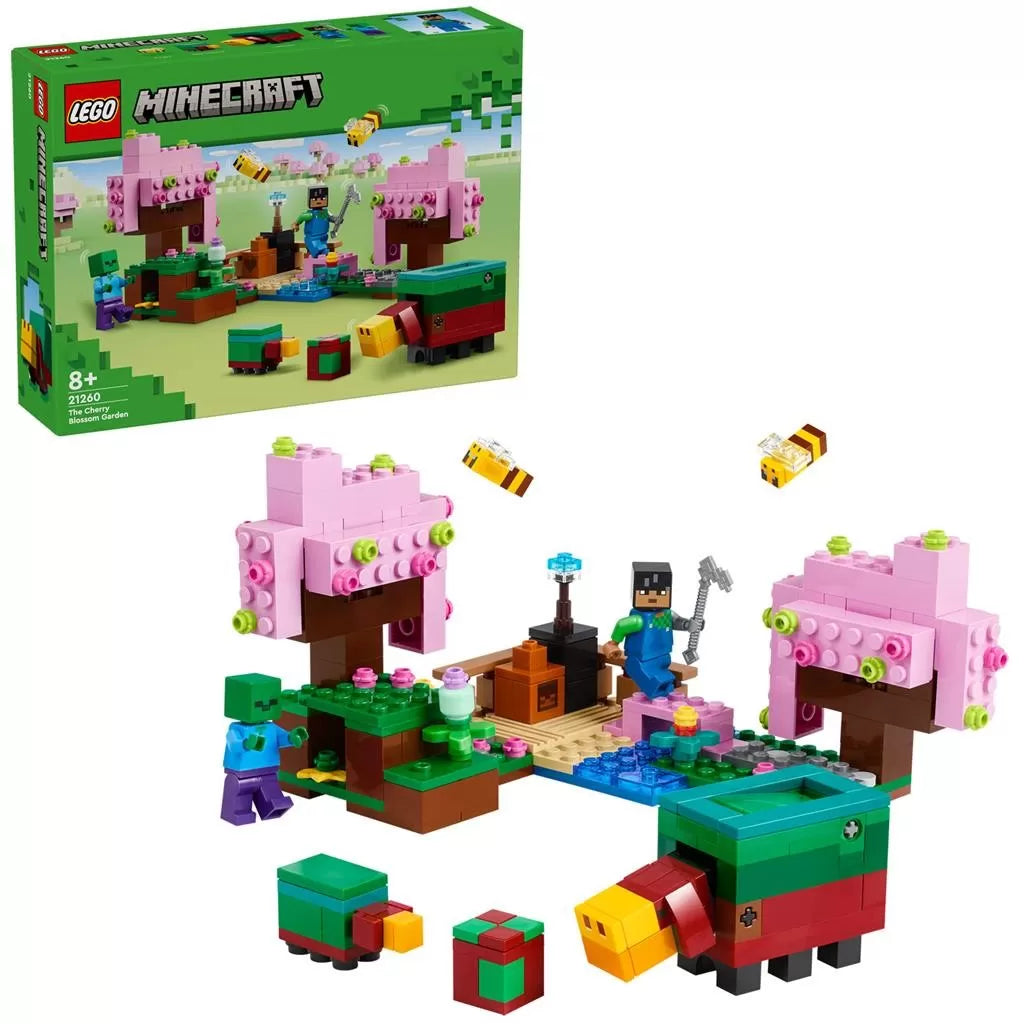 LEGO MINECRAFT GRADINA CU CIRESI INFLORITI 21260, LEGO MINECRAFT