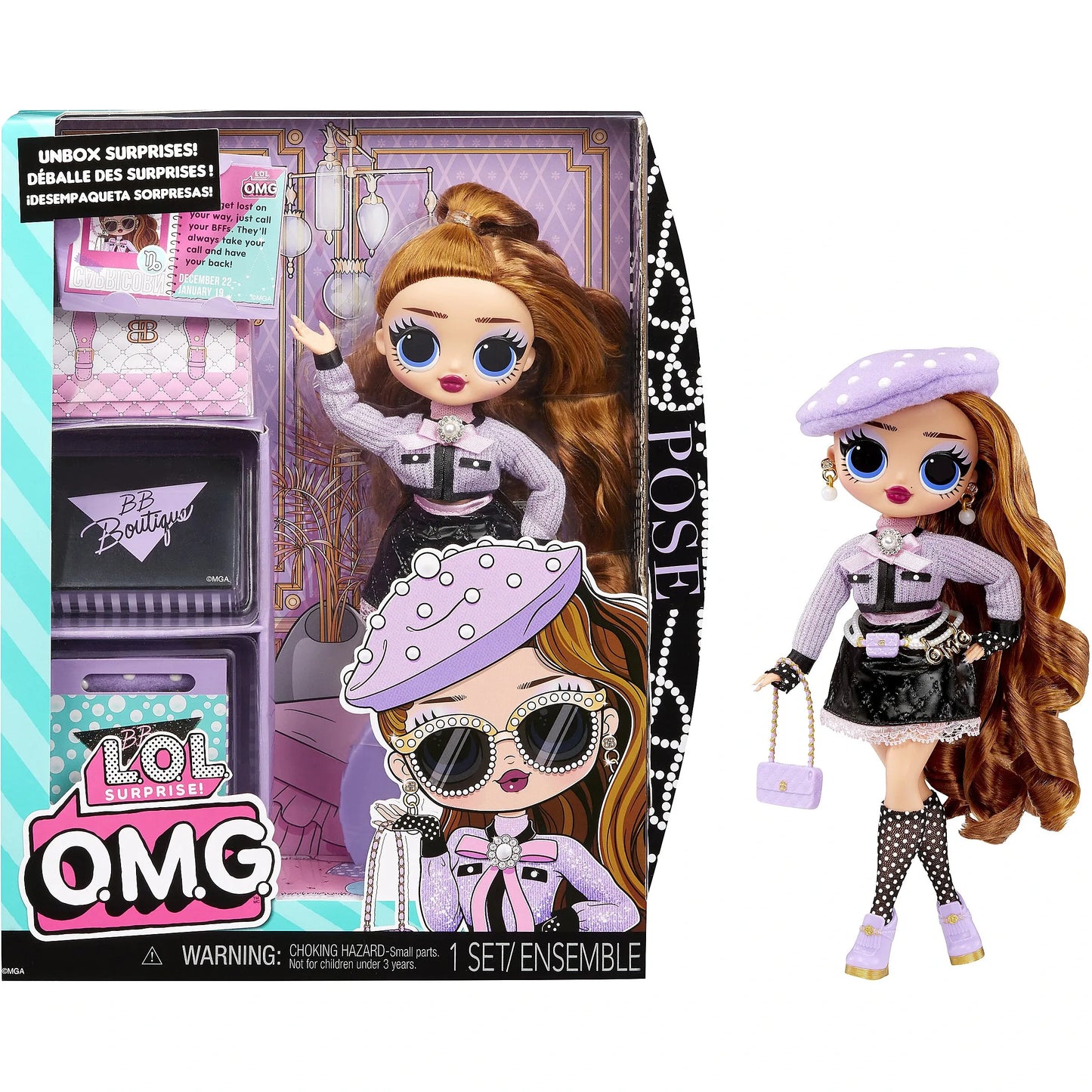 L.O.L. SURPRISE! O.M.G. PAPUSA FASHIONISTA POSE, LOL SURPRISE