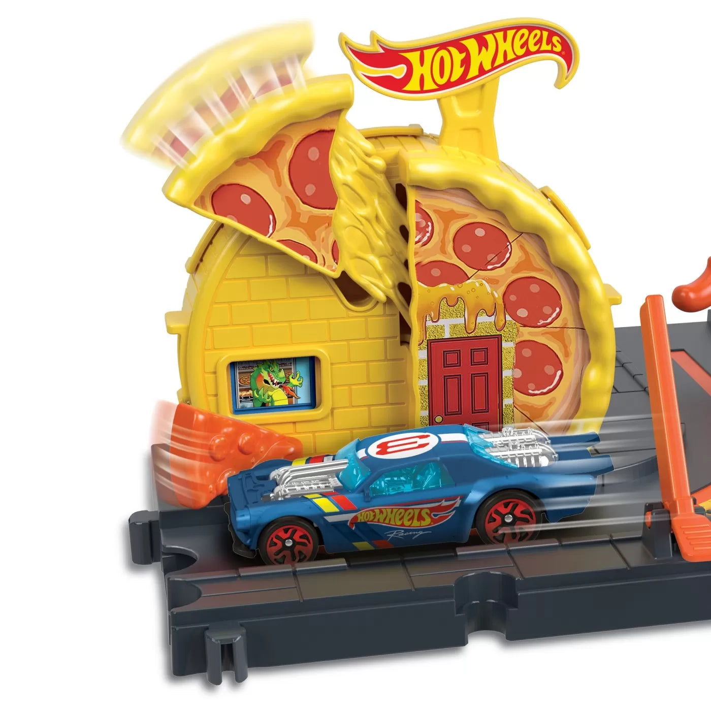 HOT WHEELS CITY EXPLORER SPEEDY PIZZA PICK UP, HOT WHEELS - CITY