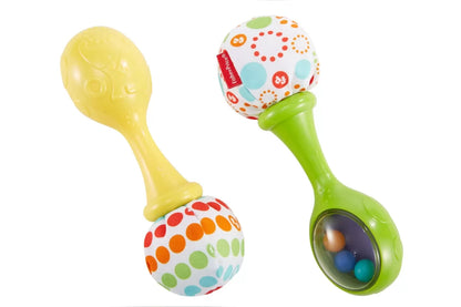 FISHER PRICE SET 2 ZORNAITOARE MARACAS, FISHER PRICE - INFANT