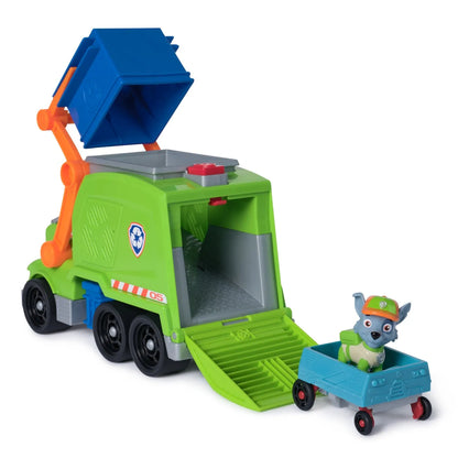 PATRULA CATELUSILOR ROCKY SI CAMIONUL DE RECICLARE CRUSH N ROLL, PATRULA CATELUSILOR