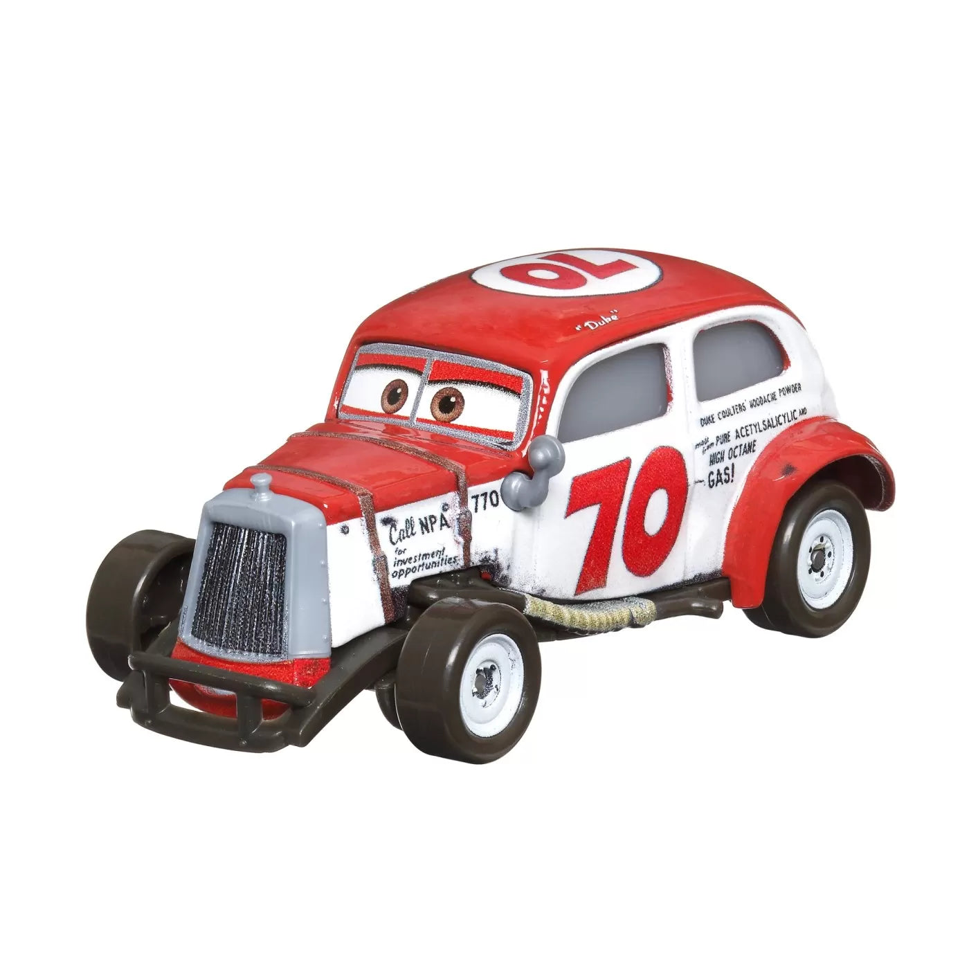 MASINUTA METALICA CARS3 PERSONAJUL DUKE COULTERS, CARS - MASINI