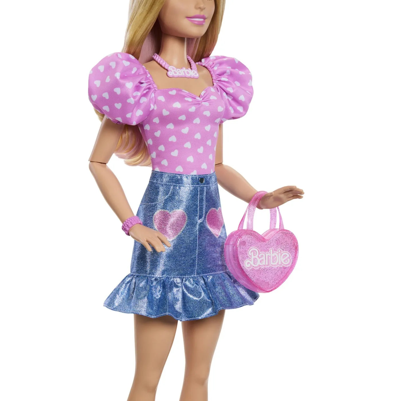 BARBIE PAPUSA BARBIE BLONDA 71CM, BARBIE - FASHIONISTAS
