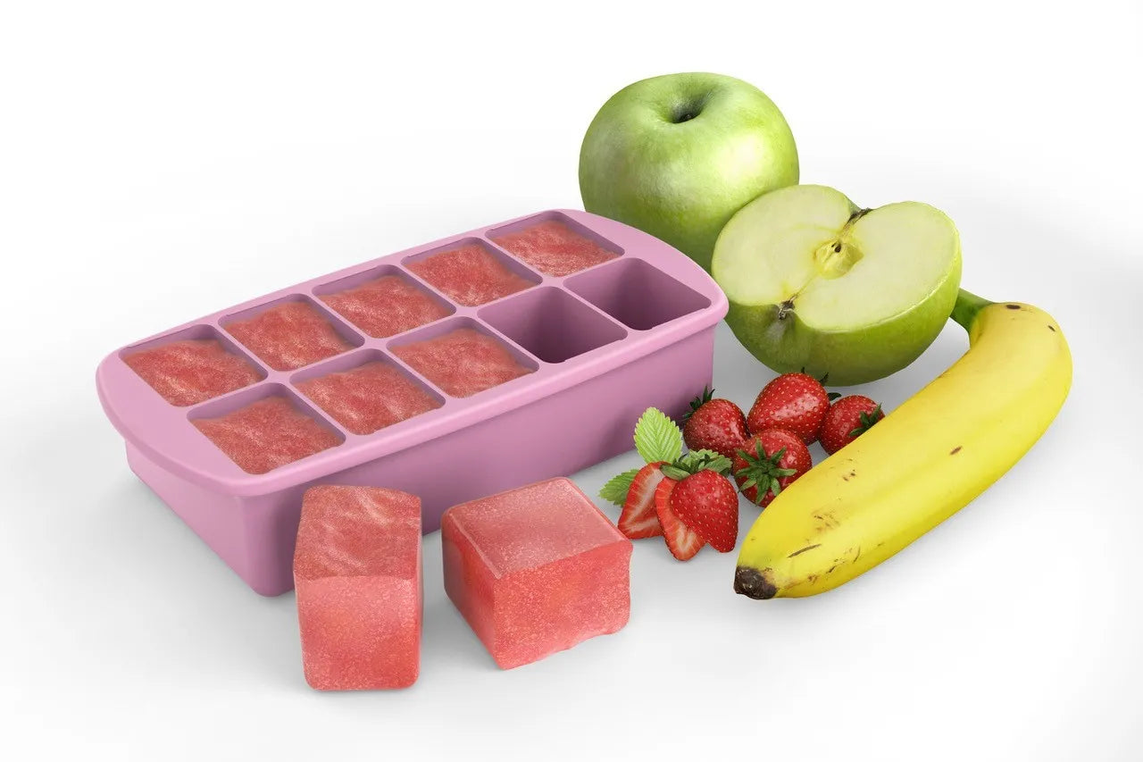 RECIPIENT REFRIGERARE HRANA BEBE, MELII, ROZ 59 ML X 10 CUB, MELII
