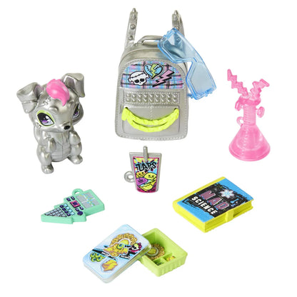 MONSTER HIGH PAPUSA FRANKIE STEIN SI ANIMALUT WATZIE, MONSTER HIGH