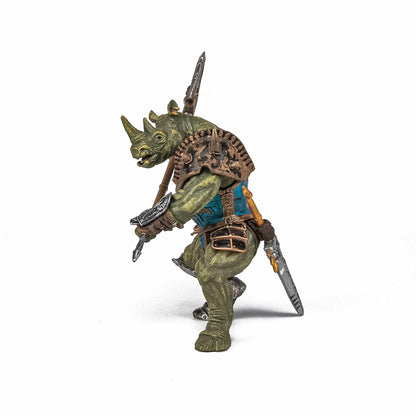 PAPO FIGURINA RINOCER MUTANT, PERSONAJE MEDIEVALE FANTASTICE