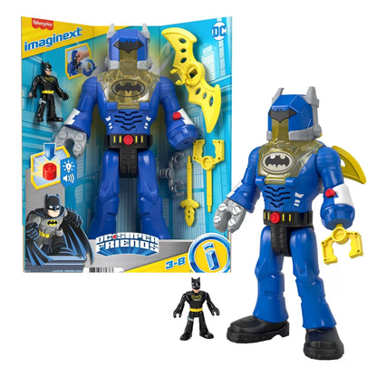 FISHER PRICE IMAGINEXT DC SUPER FRIENDS ROBOT BATMAN 30CM, FISHER PRICE - DC SUPER FRIENDS