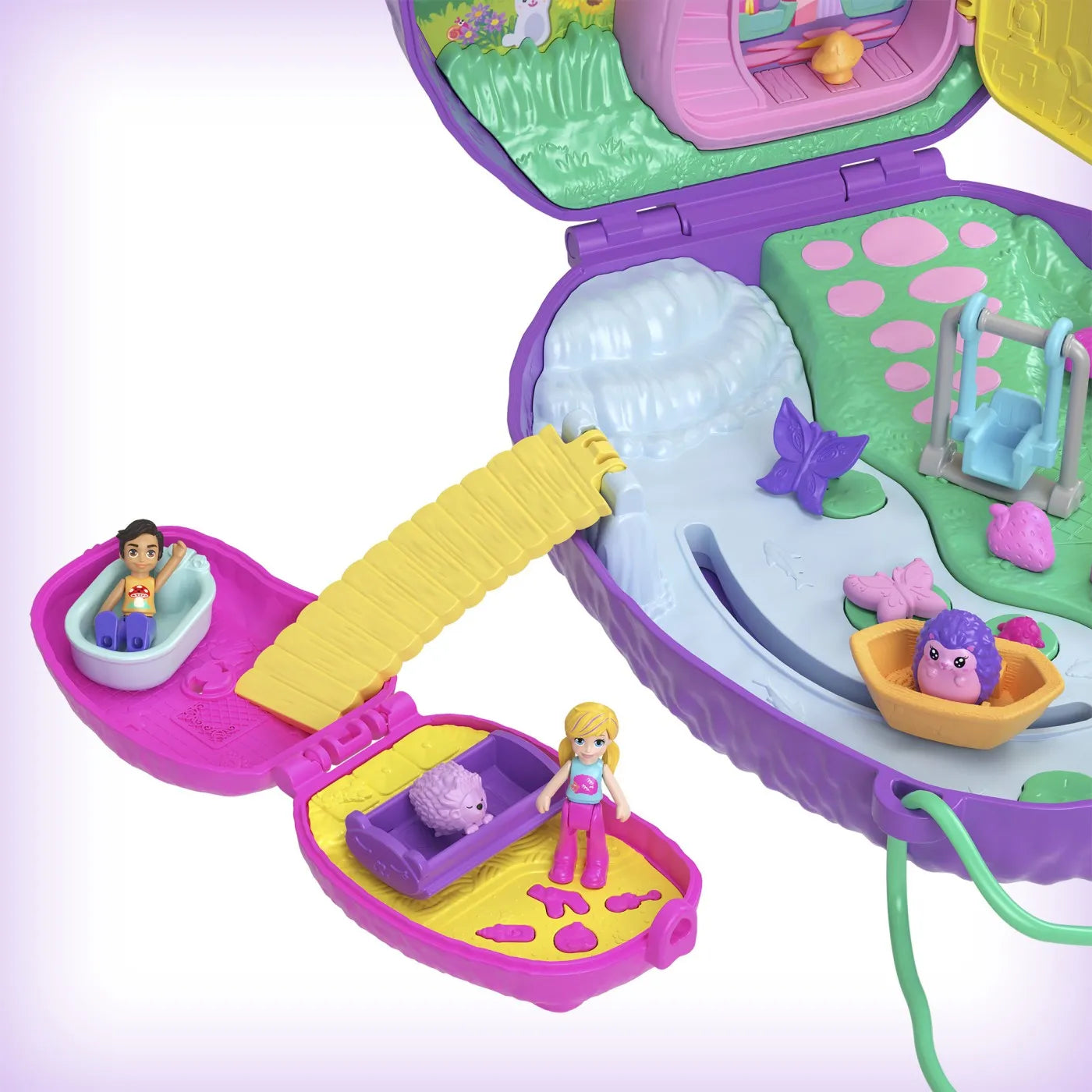 POLLY POCKET SET GENTUTA ARICIUL MAMA SI PUIUL, POLLY POCKET