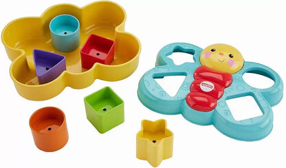 JUCARIE CU ACTIVITATI FLUTURAS CU FORME, FISHER PRICE - INFANT
