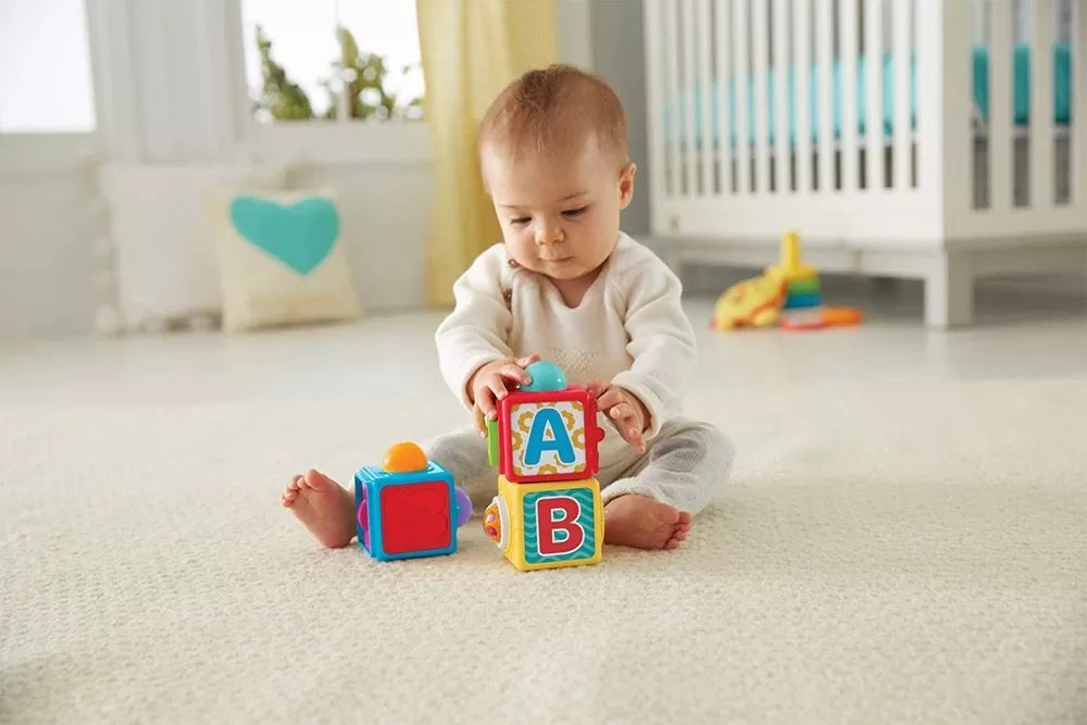 FISHER PRICE CUBURI CU ACTIVITATI, FISHER PRICE - INFANT