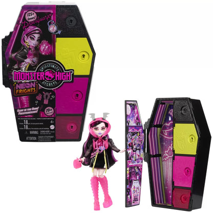 MONSTER HIGH NEON FRIGHTS PAPUSA DRACULAURA, MONSTER HIGH
