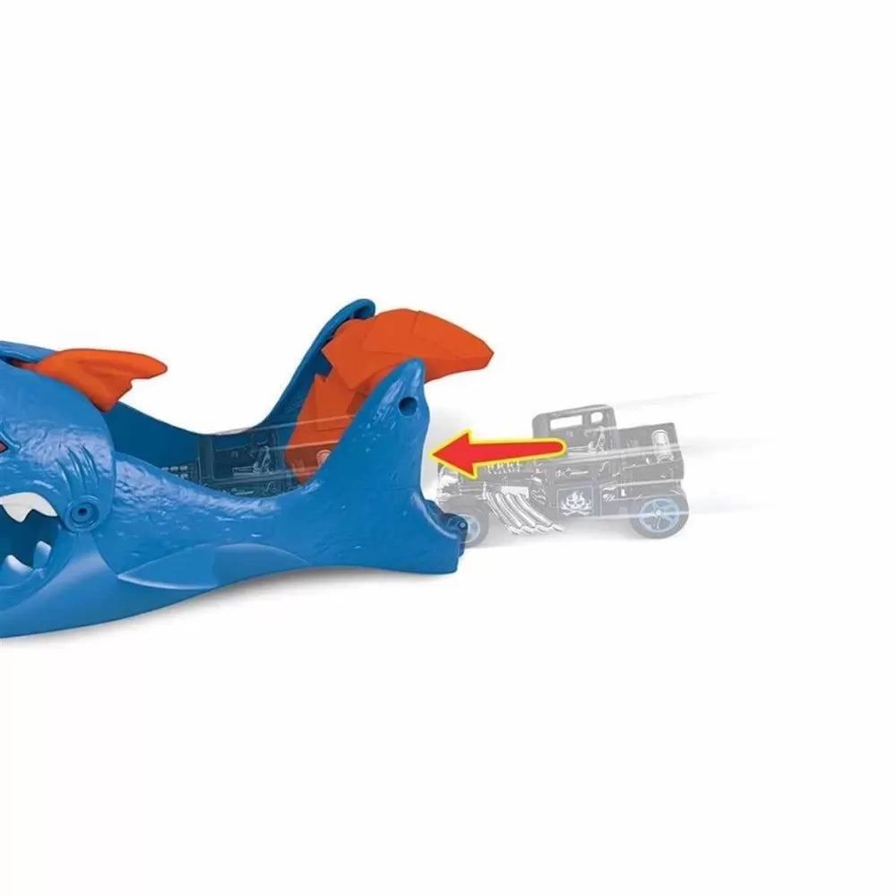 HOT WHEELS GAMA CITY SHARK LANSATOR, HOT WHEELS - CITY
