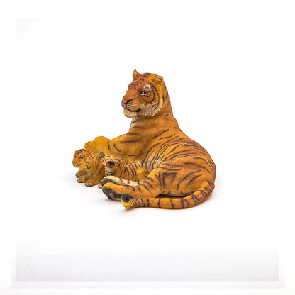 PAPO FIGURINA TIGRU CU 3 PUI, ANIMALE SALBATICE