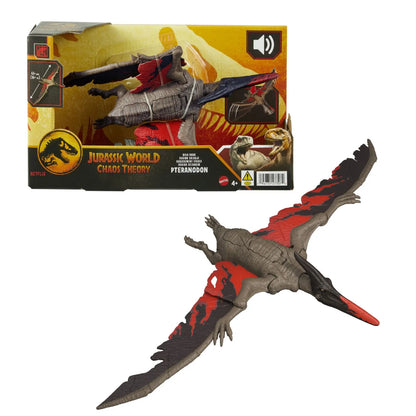 JURASSIC WORLD CHAOS THEORY WILD ROAR DINOZAUR PTERANODON, JURASSIC WORLD