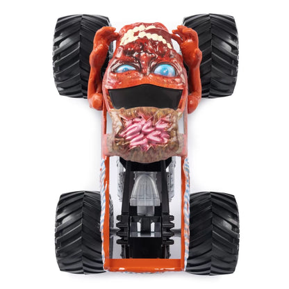 MONSTER JAM MASINUTA METALICA ZOMBIE SCARA 1:24, MONSTER JAM
