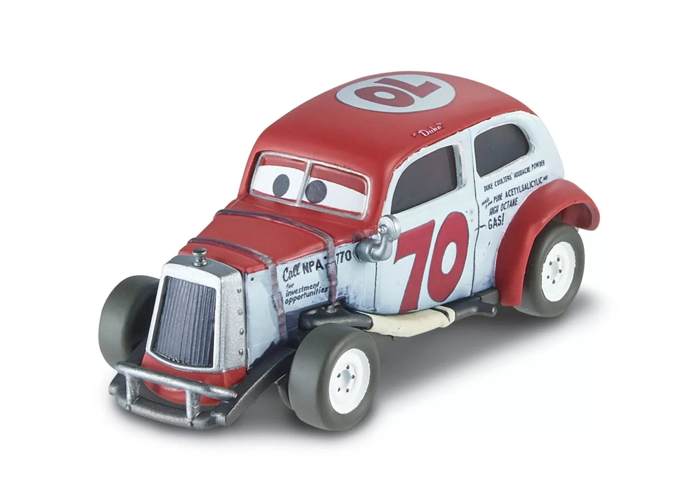MASINUTA METALICA CARS3 PERSONAJUL DUKE COULTERS, CARS - MASINI