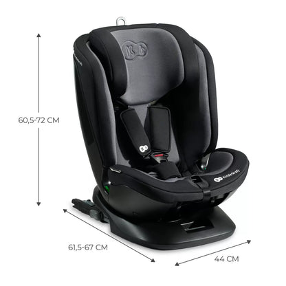 SCAUN AUTO KINDERKRAFT XPEDITION 2 I-SIZE 40-150 CM, BLACK, KINDERKRAFT