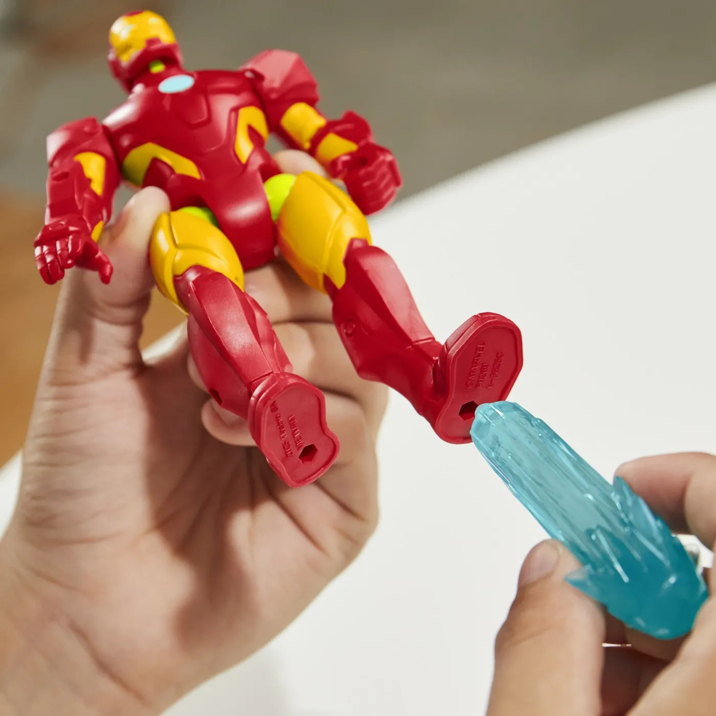 MARVEL AVENGERS MIX MASHERS FIGURINA IRON MAN 12CM, AVENGERS