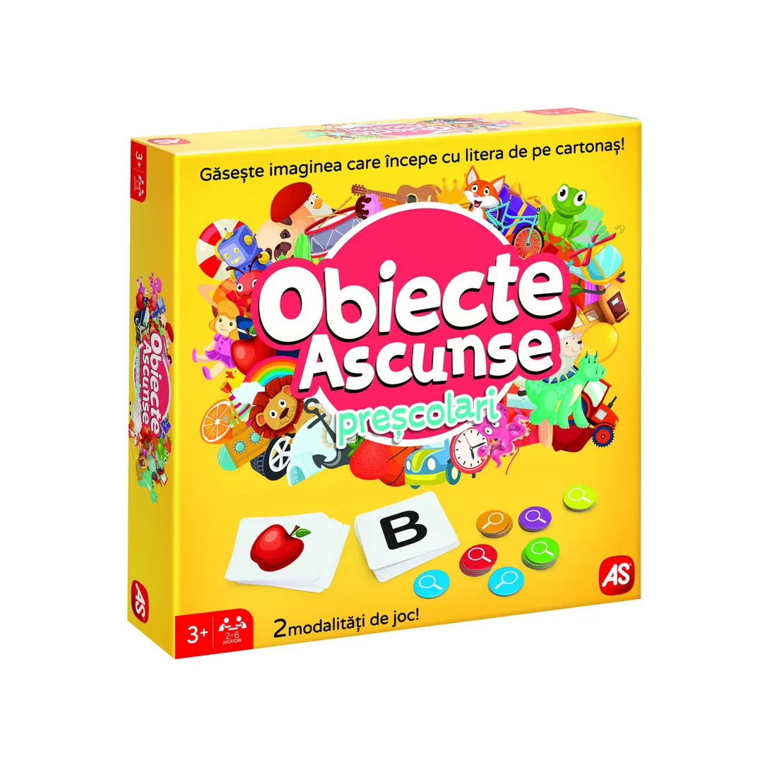 JOC OBIECTE ASCUNSE PRESCOLARI, JOCURI