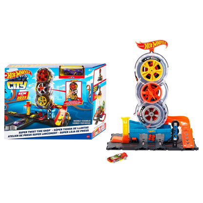 HOT WHEEL CITY VULCANIZAREA SUPER TWIST, HOT WHEELS - CITY