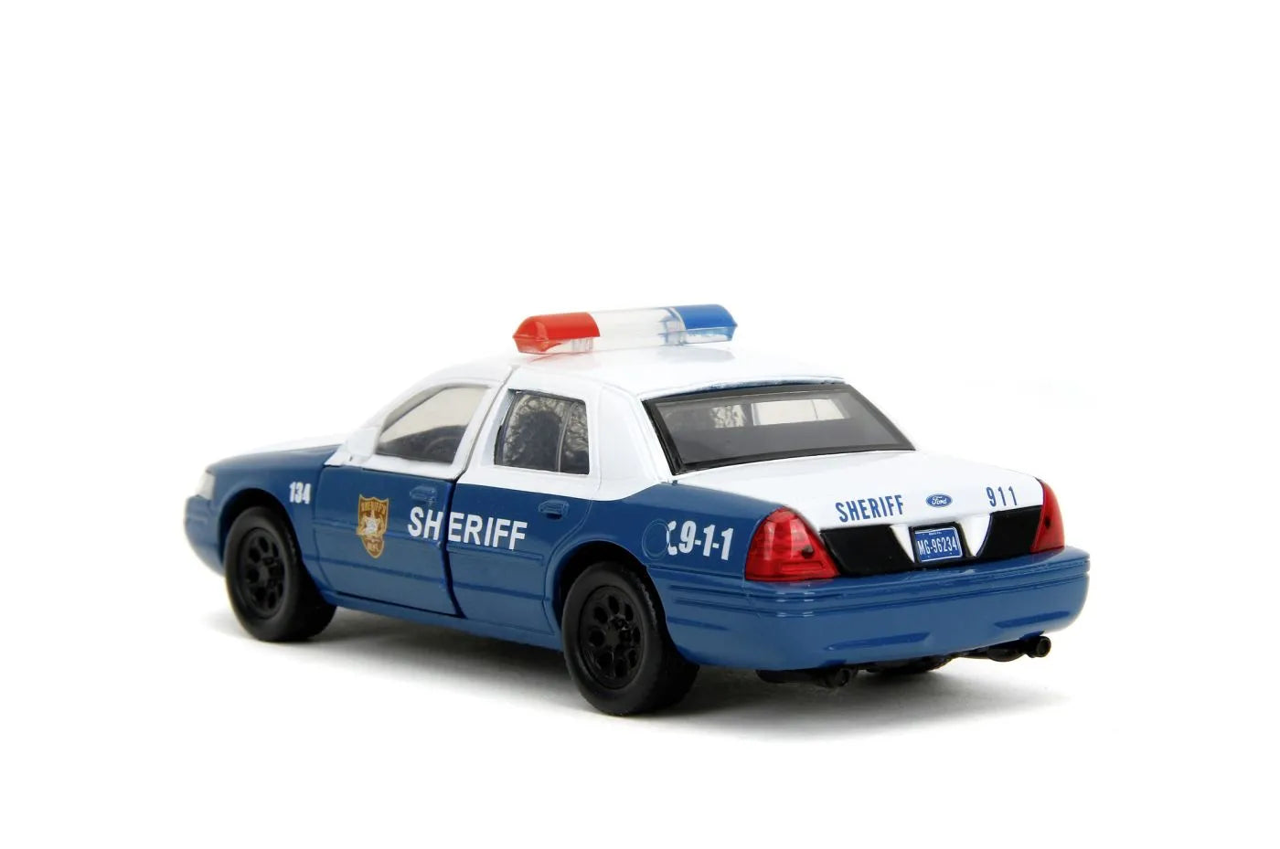 JADA THE WALKING DEAD RICK CRIMES MASINUTA METALICA FORD CROWN VICTORIA SCARA 1:32, JADATOYS
