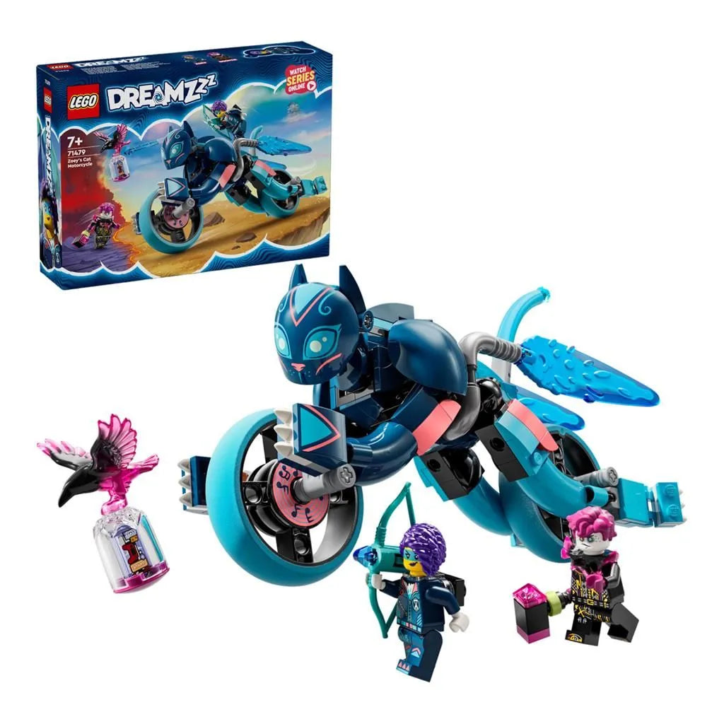 LEGO DREAMZZZ MOTOCICLETA PISICA A LUI ZOEY 71479, LEGO DREAMZ