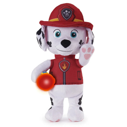 PATRULA CATELUSILOR PLUS SNUGGLE UP MARSHALL CU BURTICA LUMINOASA, PLUSURI