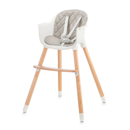 SCAUN DE MASA KINDERKRAFT SIENNA, 2 IN 1, GREY, KINDERKRAFT