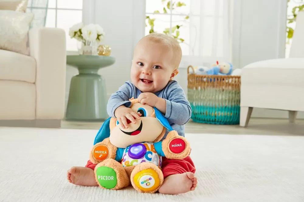 CATELUSUL VORBITOR SI EDUCATIV LIMBA ROMANA FISHER PRICE, FISHER PRICE - RADE SI INVATA