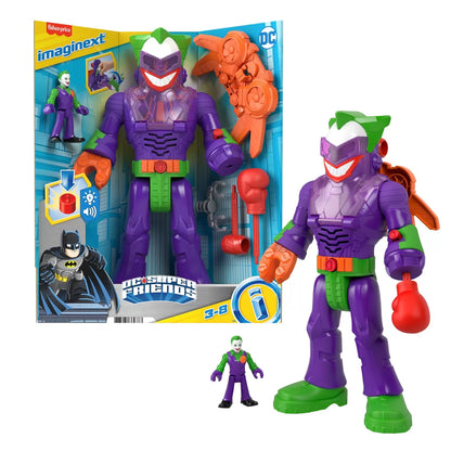 FISHER PRICE IMAGINEXT DC SUPER FRIENDS ROBOT JOKER 30CM, FISHER PRICE - DC SUPER FRIENDS