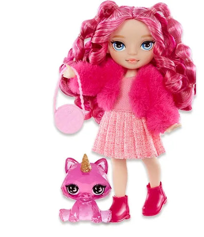 RAINBOW HIGH LITTLES PAPUSA MAGENTA MONROE, RAINBOW HIGH