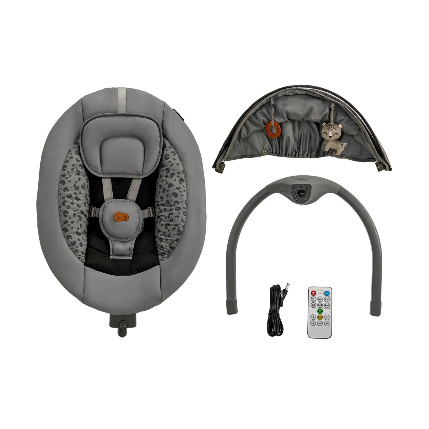 LEAGAN ELECTRIC KINDERKRAFT LUMI 2, DARK GREY, KINDERKRAFT