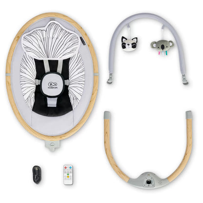LEAGAN ELECTRIC 2 IN 1 KINDERKRAFT LUMI, GREY, KINDERKRAFT