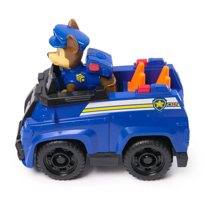 PATRULA CATELUSILOR SET VEHICUL DE BAZA PATROL CRUISER SI FIGURINA CHASE, PATRULA CATELUSILOR
