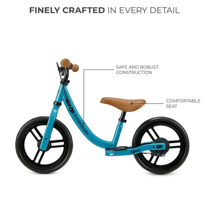 BICICLETA FARA PEDALE KINDERKRAFT SPACE DARK BLUE, KINDERKRAFT