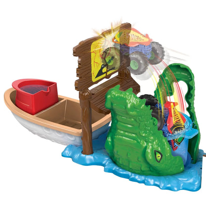 HOT WHEELS MONSTER TRUCK COLOR SHIFTERS ATACUL CROCODILULUI, HOT WHEELS - MONSTER TRUCK