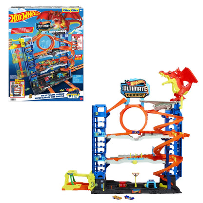 HOT WHEELS CITY SUPER GARAJUL, HOT WHEELS - CITY