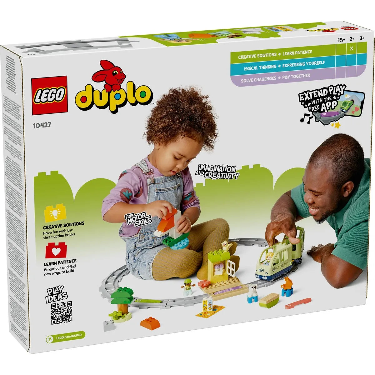 LEGO DUPLO TREN DE AVENTURA INTERACTIV 10427, LEGO DUPLO
