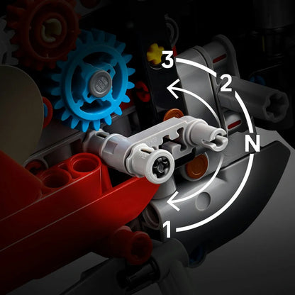 LEGO TECHNIC MOTOCICLETA DUCATI PANIGALE V4 S 42202, LEGO TECHNIC