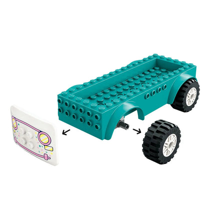 LEGO FRIENDS FURGONETA DE INGHETATA IN ORASUL HEARTLAKE 42644, LEGO FRIENDS