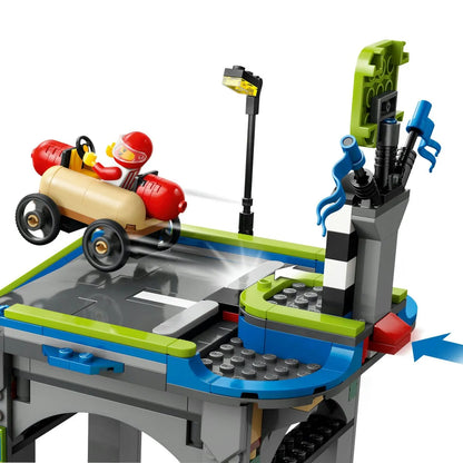 LEGO CITY FARA LIMITE: RAMPA PENTRU CURSE DE MASINI 60460, LEGO CITY