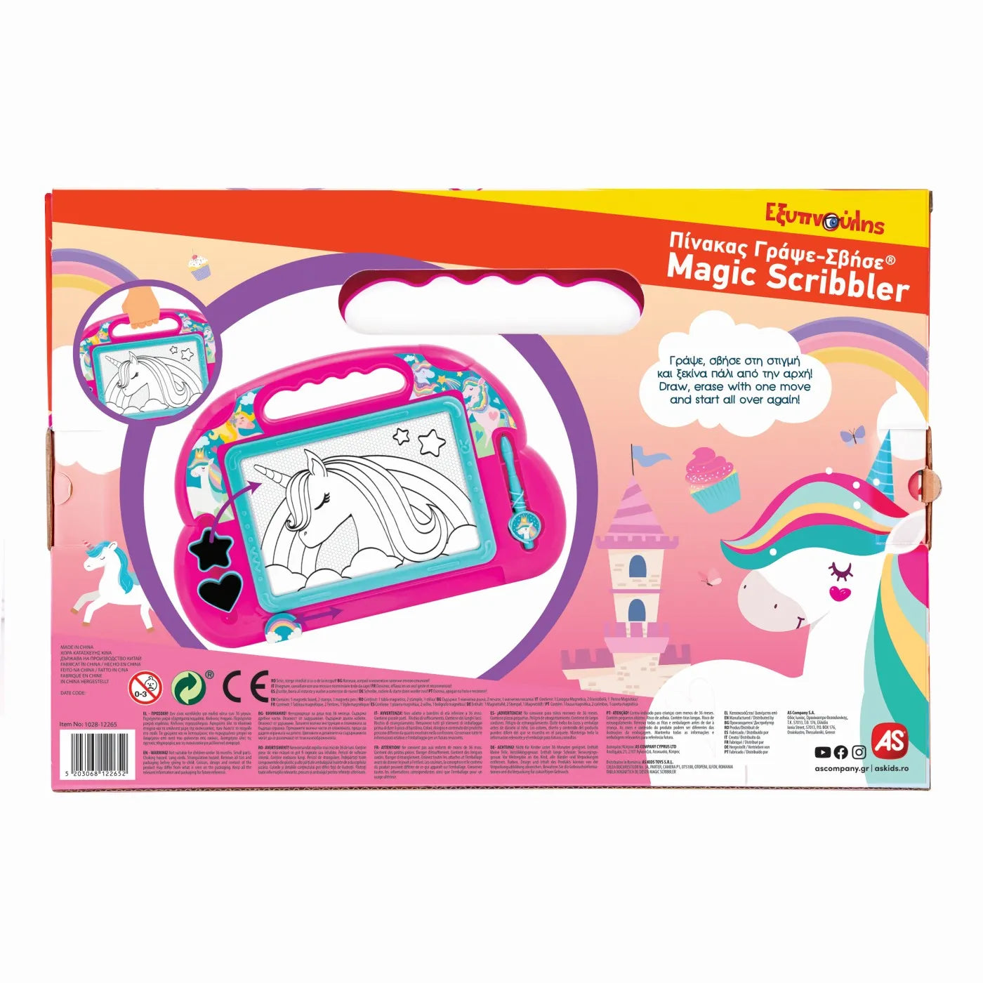 TABLA MAGNETICA DE DESEN MAGIC SCRIBBLER FANTASY DREAMS, AS