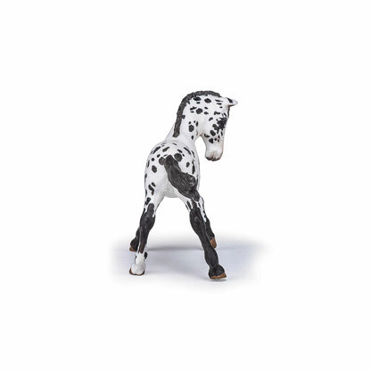 PAPO FIGURINA MANZ APPALOOSA NEGRU, RASE DE CAI SI PONEI