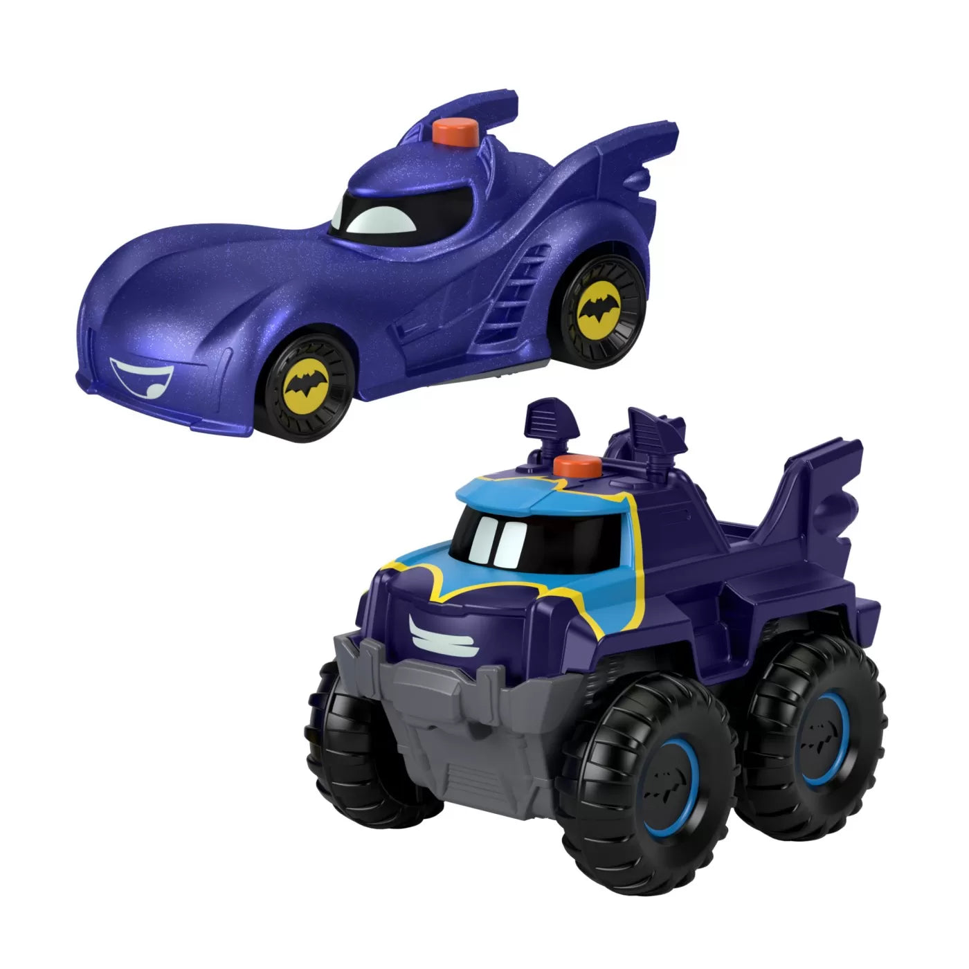 FISHER PRICE BATWHEELS SET 2 MASINUTE CU LUMINI SCARA 1:55, FISHER PRICE - BATWHEELS