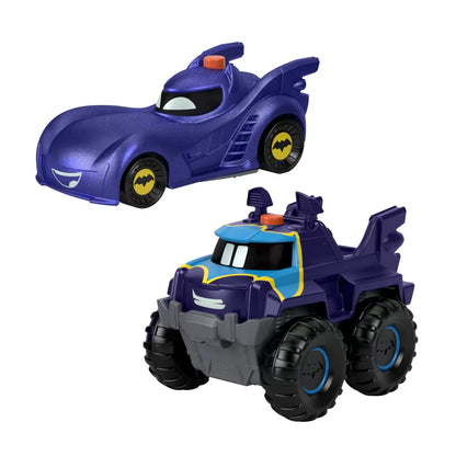 FISHER PRICE BATWHEELS SET 2 MASINUTE CU LUMINI SCARA 1:55, FISHER PRICE - BATWHEELS