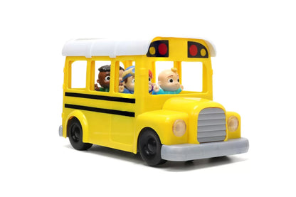 COCOMELON AUTOBUZUL SCOLAR RC CU SUNETE SI LUMINI SCARA 1:18, JADATOYS