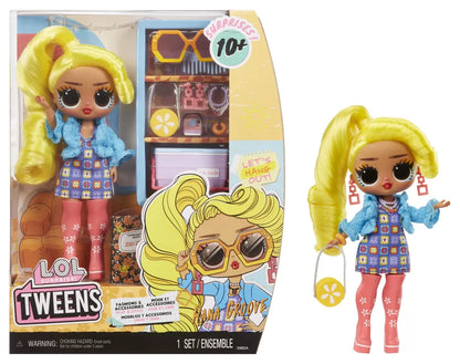 L.O.L. SURPRISE! TWEENS PAPUSA FASHIONISTA HANA GROOVE CU SURPRIZE, LOL SURPRISE