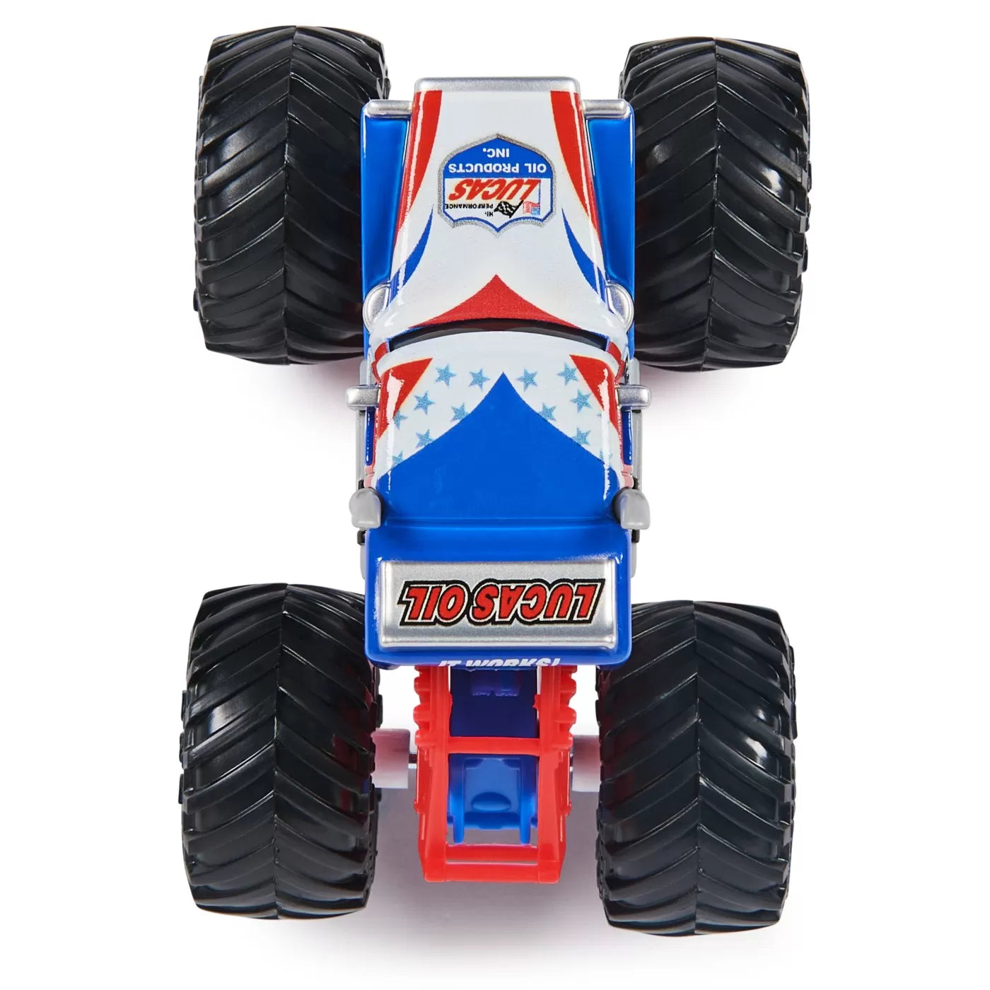 MONSTER JAM MASINUTA METALICA LUCAS STABILIZER SCARA 1 LA 64, MONSTER JAM