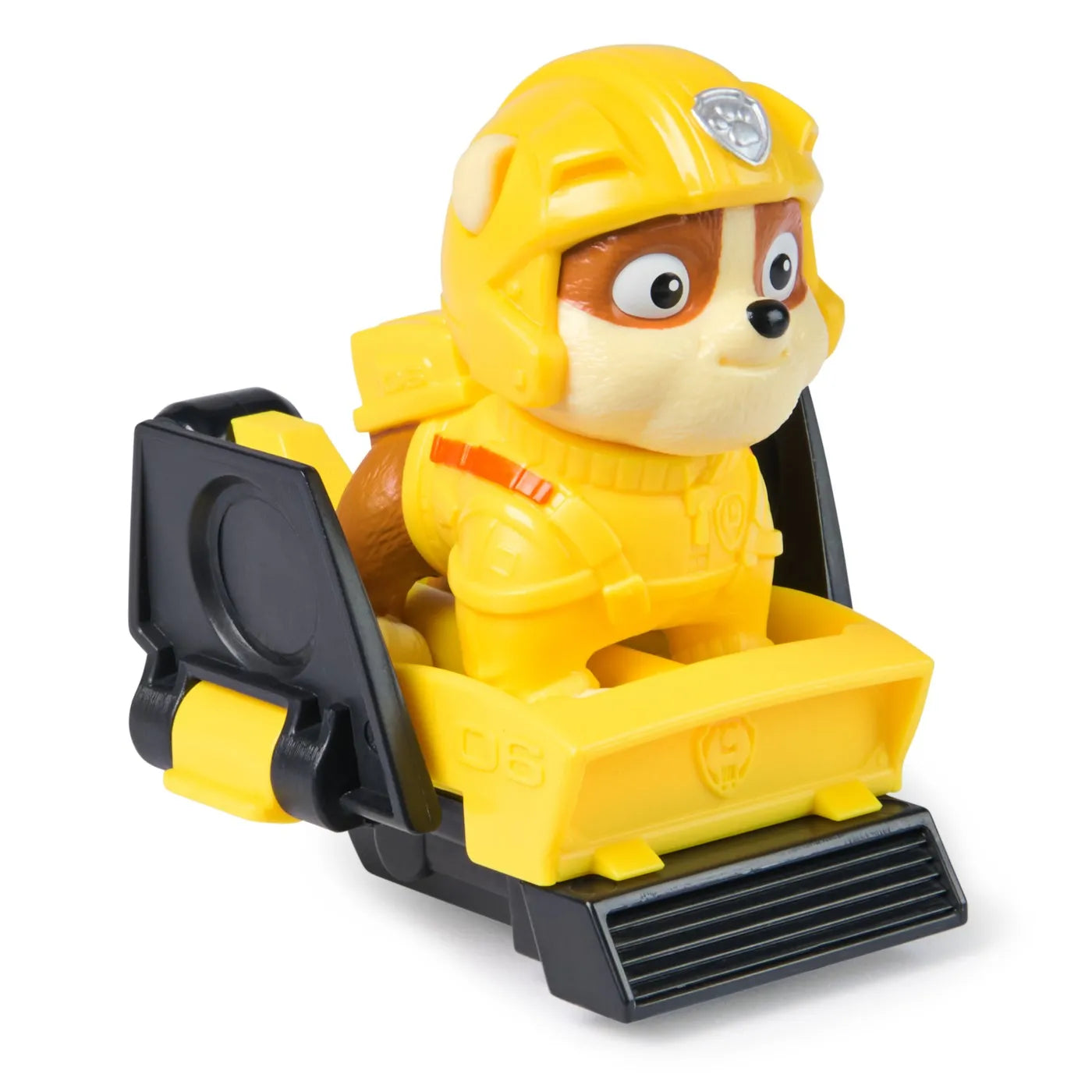 PATRULA CATELUSILOR ACTION PUPS SET VEHICUL DE SALVARE HOVERBOARD SI FIGURINA RUBBLE 5 CM, PATRULA CATELUSILOR